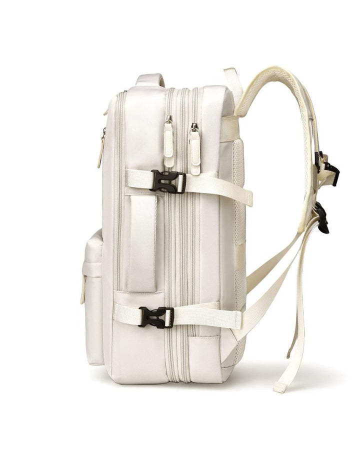 Sac à dos cabine extensible, vue de profile