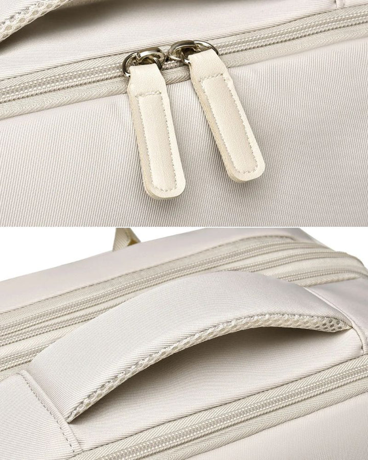 Sac à dos cabine extensible, vue sur les détails