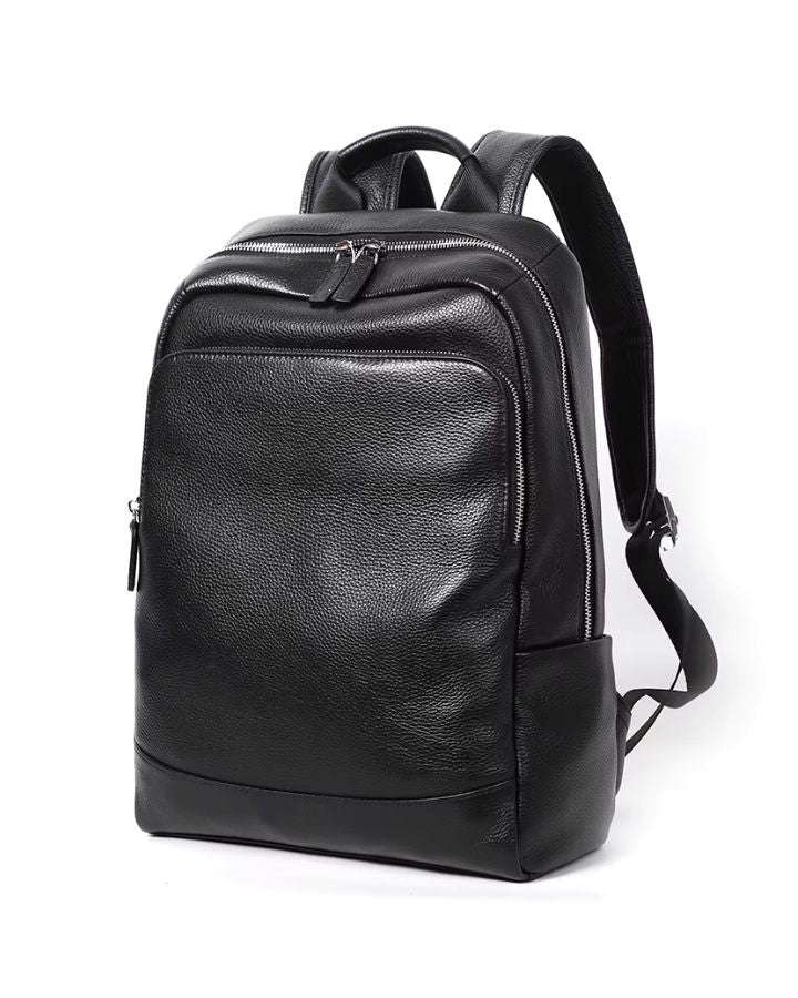 Petit sac à dos en cuir homme