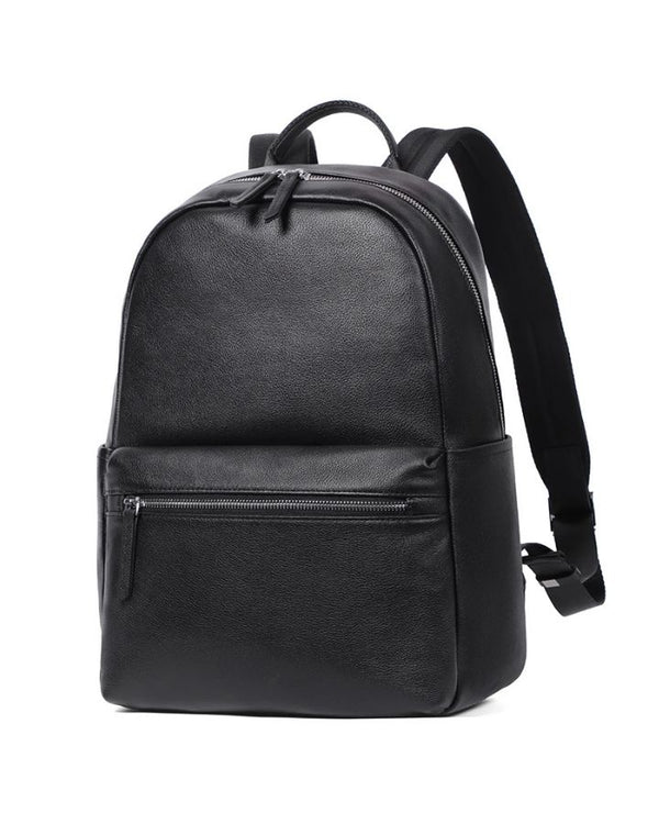 Petit sac à dos de ville en cuir pour homme
