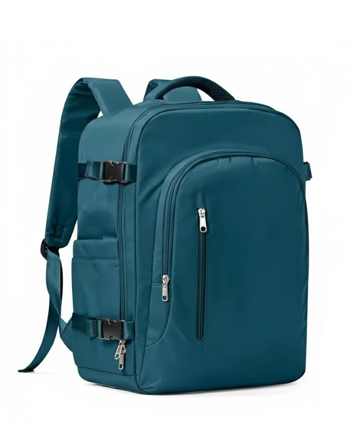 Sac à dos 40 x 20 x 25 cm - Format Bagage Cabine vert canard