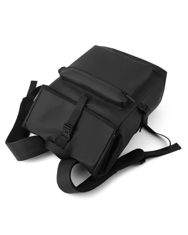 Sac à Dos à Rabat, noir, couché