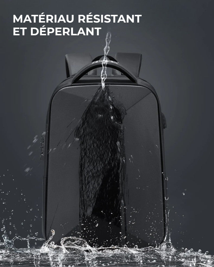 Sac à Dos Antivol pour PC 15.6" avec Port USB, avec coque résistante et déperlante