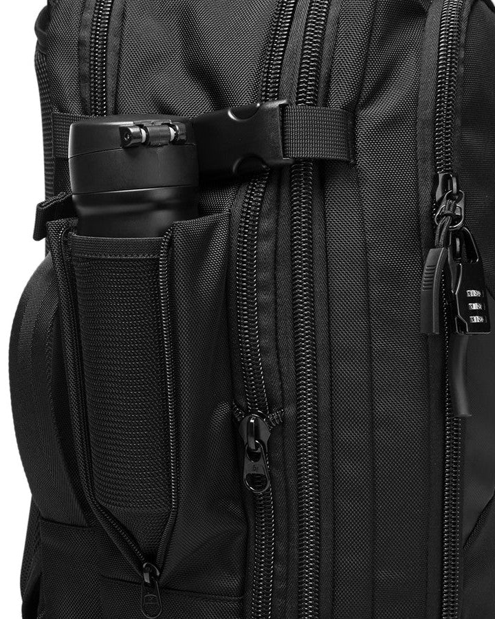 Sac à Dos Cabine 55 x 35 x 25 cm, avec poche latérale pour gourde, bouteille ou parapluie