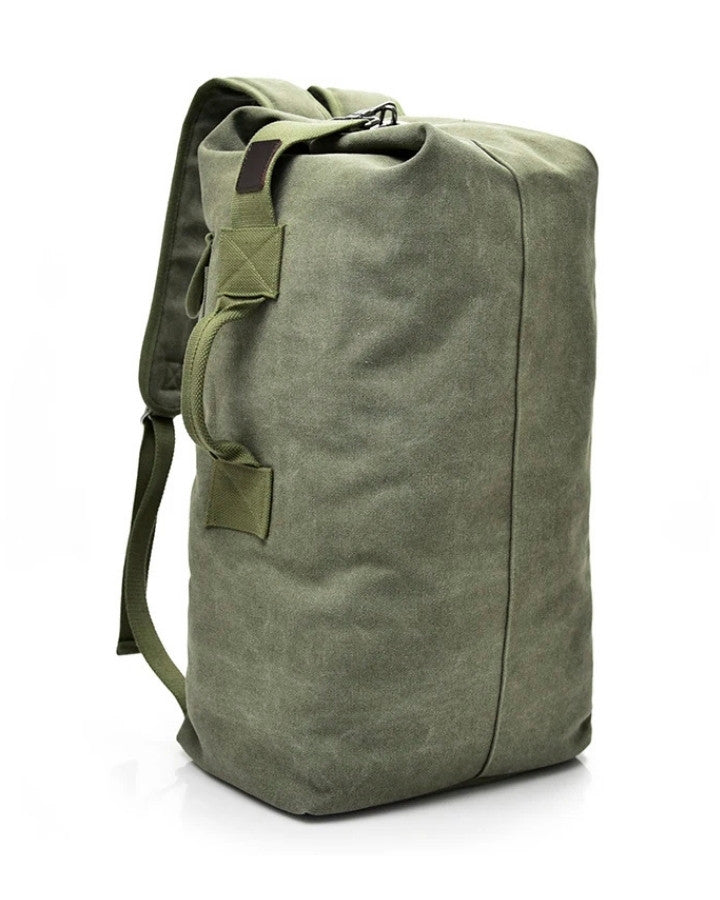 Sac à Dos Canvas Homme, kaki