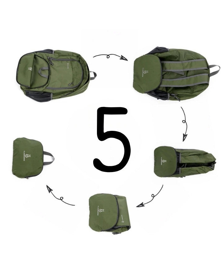 Sac à Dos de Poche, pliage en 5 étapes