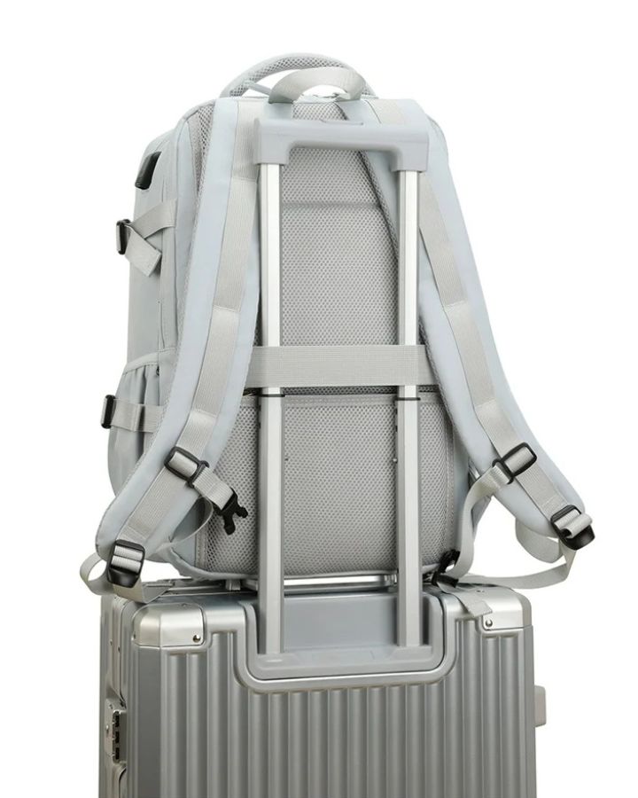 Sac à Dos de Voyage Pratique, avec bande de fixation valise trolley