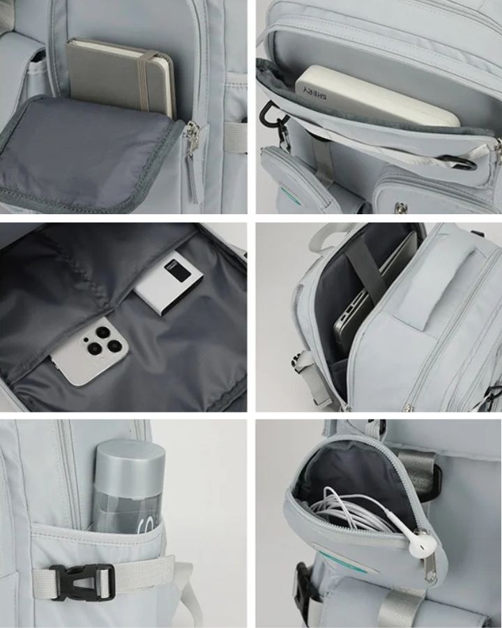 Sac à Dos de Voyage Pratique, multipoches