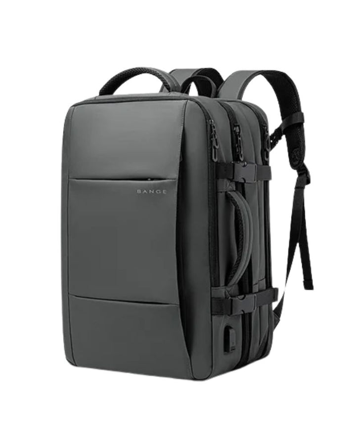Sac à dos de voyage extensible, gris