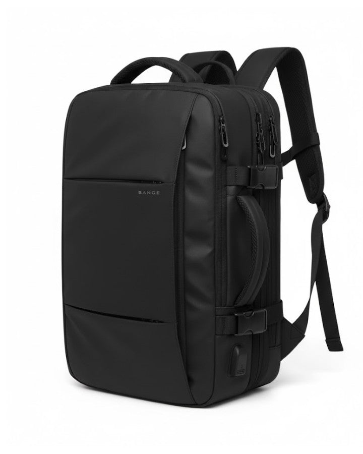 Sac à dos de voyage extensible - Format Bagage Cabine noir