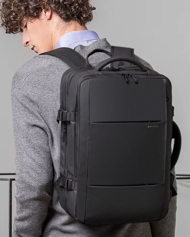 Sac à dos de voyage extensible, porté sur le dos