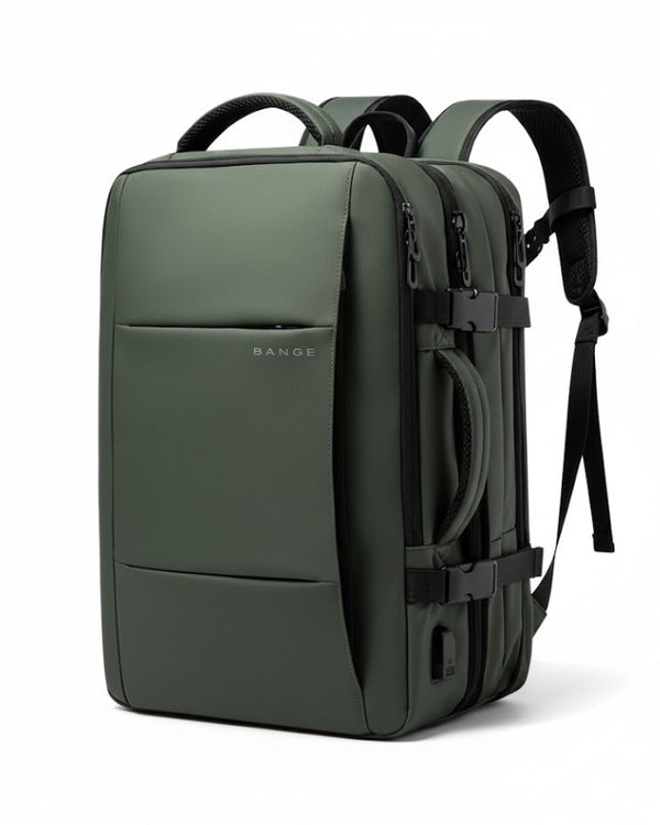 Sac à dos de voyage extensible - Format Bagage Cabinec kaki