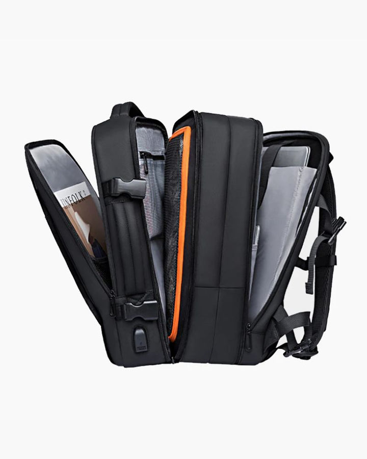 Sac à dos de voyage extensible, multiples compartiments