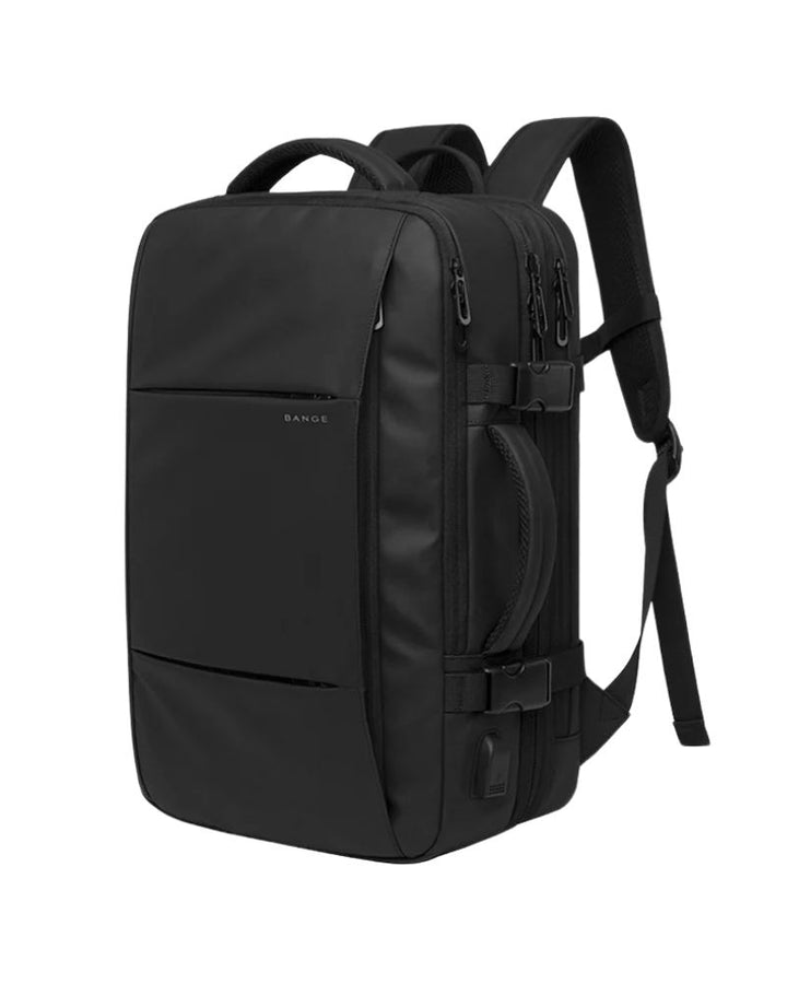 Sac à dos de voyage extensible, noir