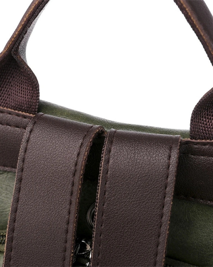Sac à Dos Faux Cuir Femme - Style Vintage, détails
