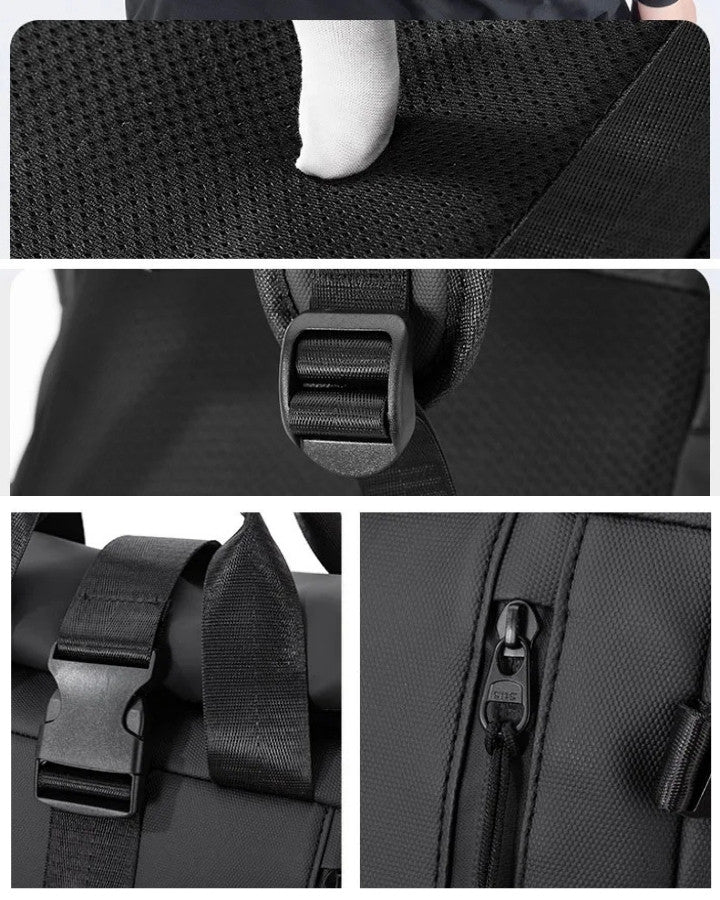 Sac à Dos Fermeture Enroulement, détails rembourré, qualité