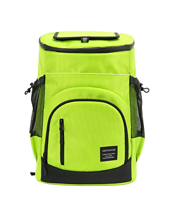 Sac à dos isotherme 30 litres, vert fluo