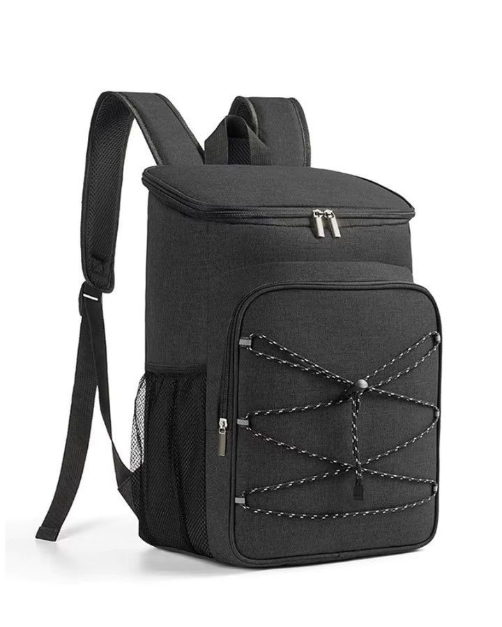 Sac à dos isotherme pique nique noir pour sorties et randonnées