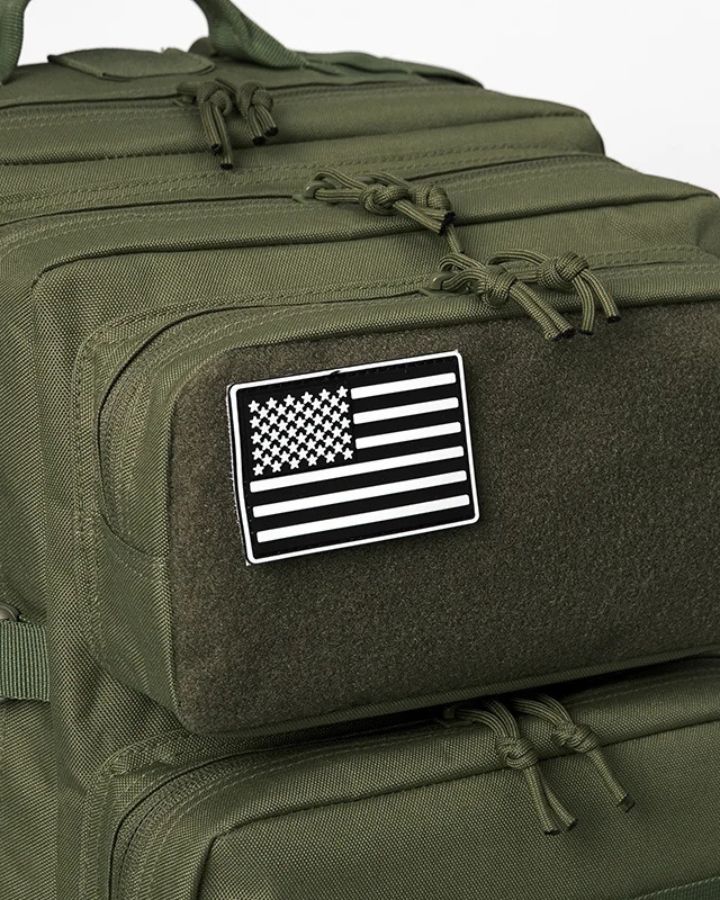 Sac à Dos Militaire 45 Litres, avec écusson USA détachable
