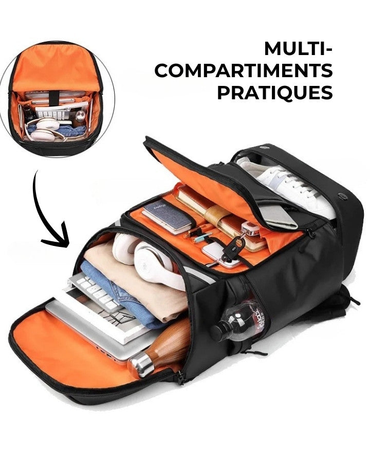 Sac à Dos de Voyage Multi-Compartiment