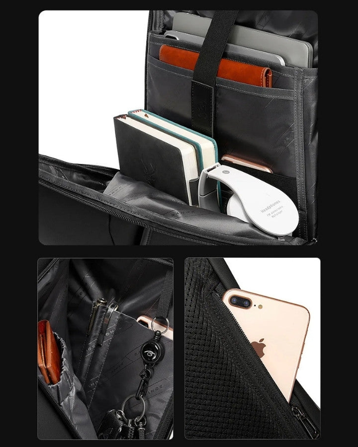 Sac à Dos Ordinateur Homme Chic, détails