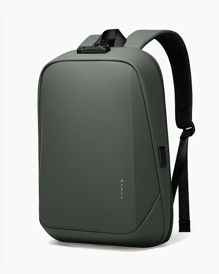 Sac à Dos Ordinateur Portable Antivol, kaki