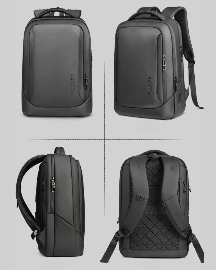 Sac à Dos Ordinateur Portable Déperlant, vue à 360°
