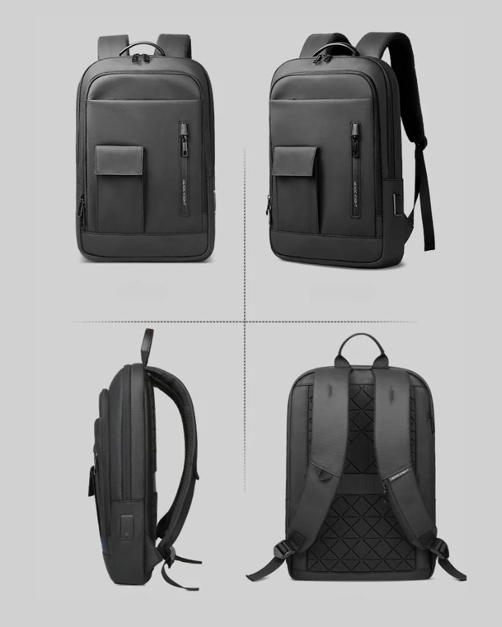 Sac à Dos Ordinateur Portable Imperméable, vue à 360°