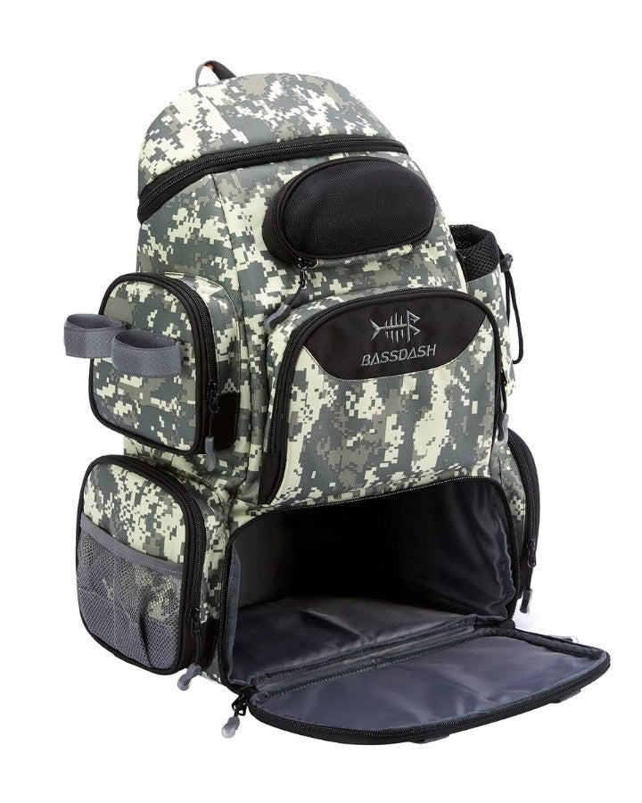 Sac à dos plein air camouflage avec grandes poches de rangement pour les activités outdoor