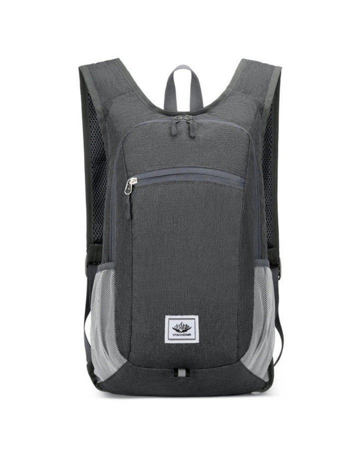 Sac à Dos Pliable Ultra Léger, gris foncé