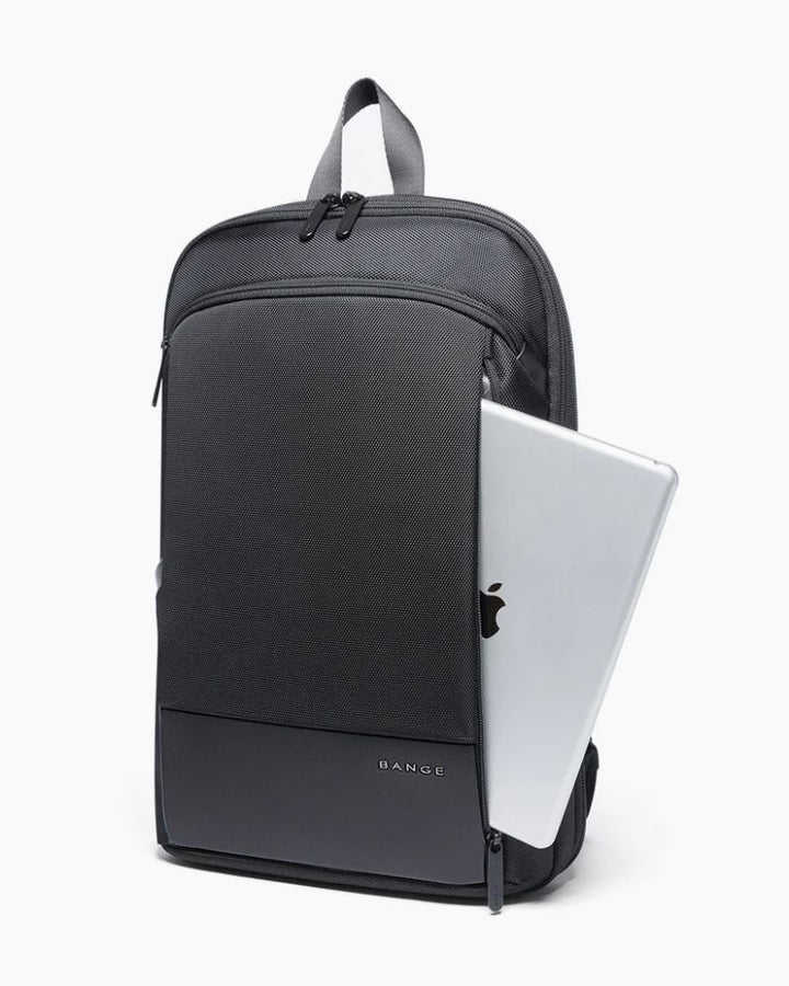 Sac à dos pour ordinateur portable 15.6, avec compartiment frontal zippé