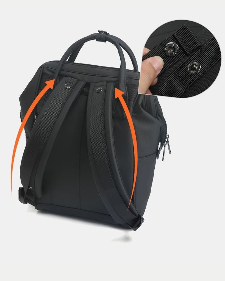 Sac à Dos Pratique Femme - Active, avec sangle de sac à dos clipsable pour ne pas gêner