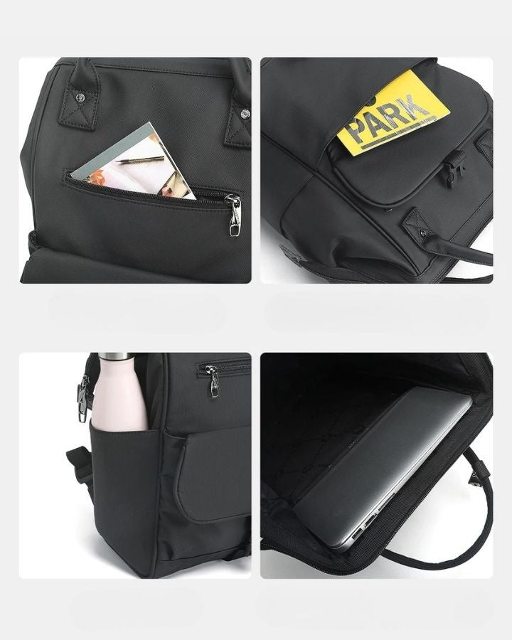 Sac à Dos Pratique Femme - Active, avec plusieurs poches et compartiment pratiques