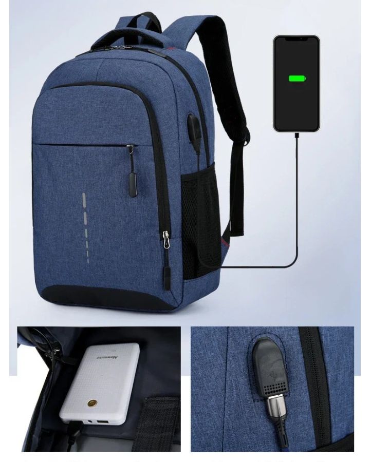 Sac à Dos de Travail Pratique, USB intégré