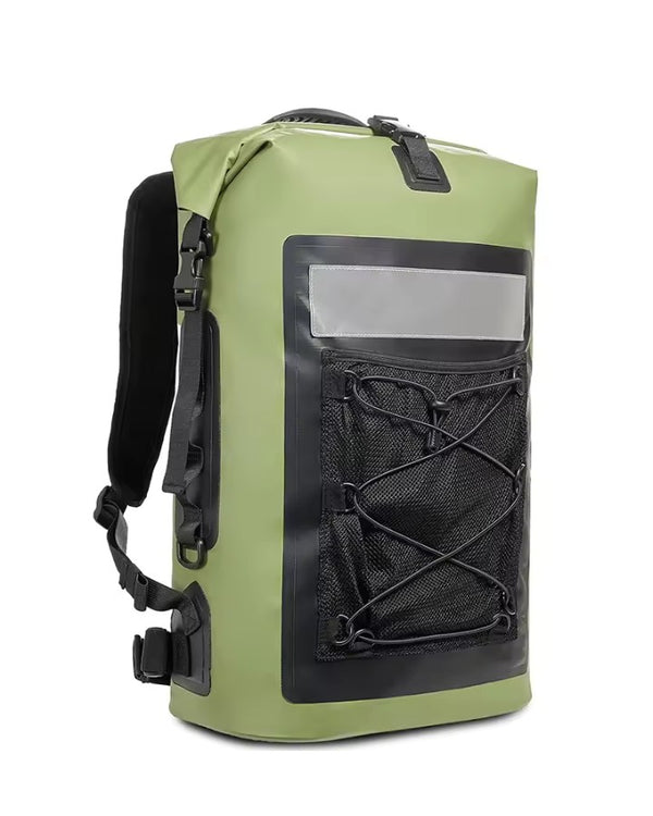 Sac à Dos Roll Top Imperméable, kaki