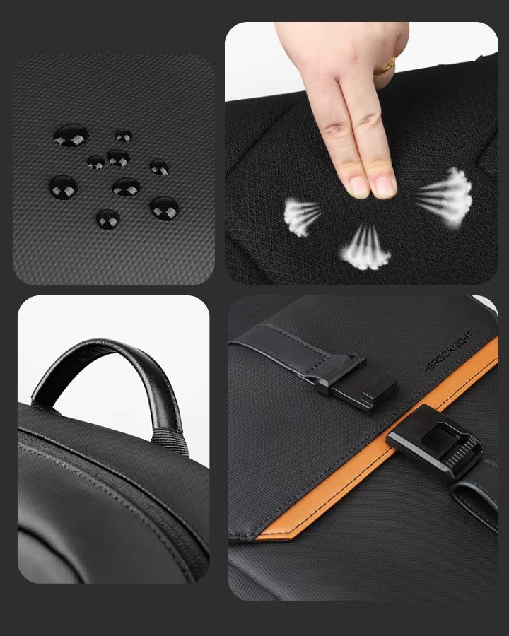 Détails du tissu Oxford et fermetures du Sac à Dos Urbain Homme HK