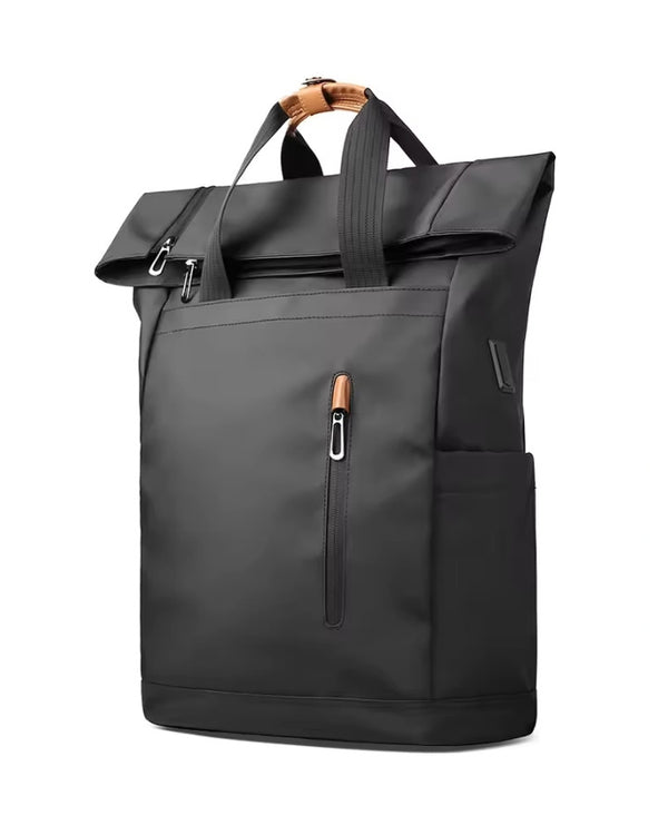 Sac à Dos Urbain Ordinateur Déperlant, noir