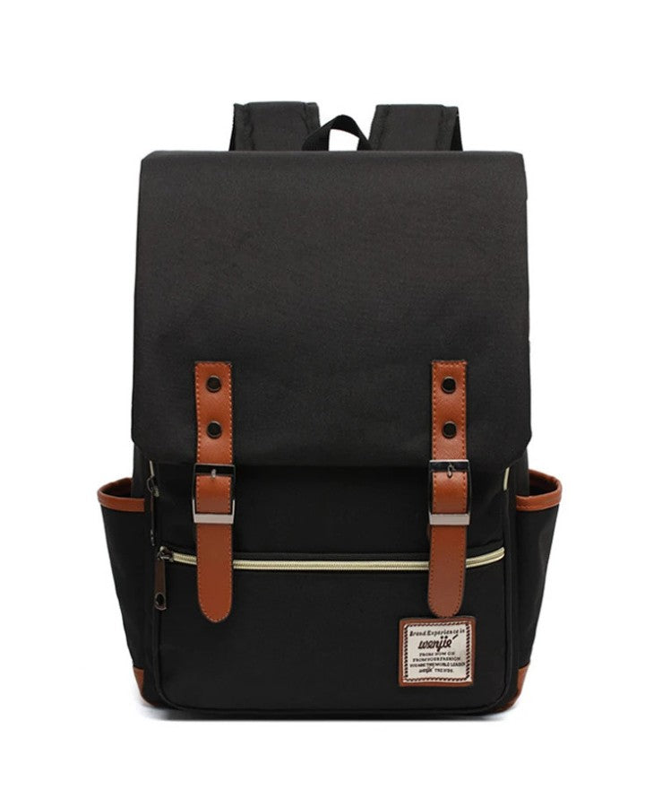 Sac à Dos de Ville Léger, noir et marron