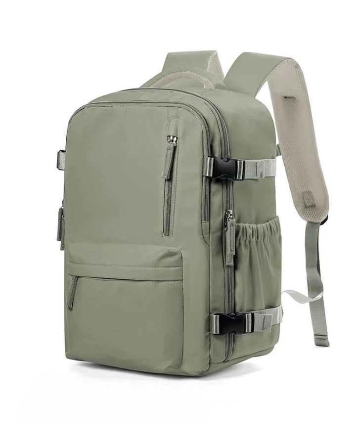 Sac à dos de voyage 40x30x20 cm, coloris kaki