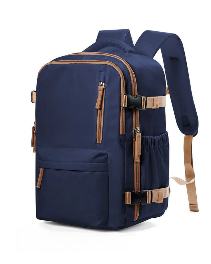 Sac à dos de voyage 40x30x20 cm, coloris bleu marine