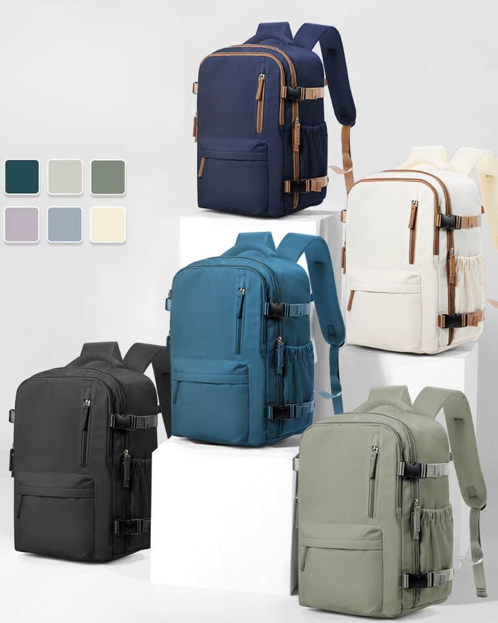 Sac à dos de voyage 40x30x20 cm, disponible en 5 coloris