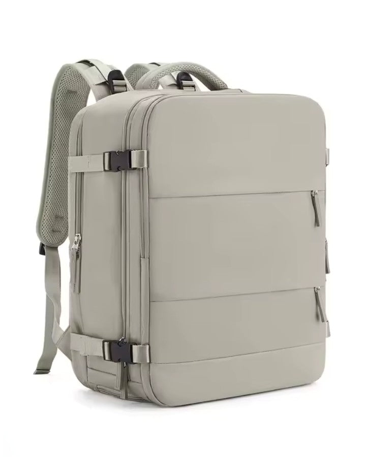 Sac à dos voyage 45 36 20 coloris roseau / beige