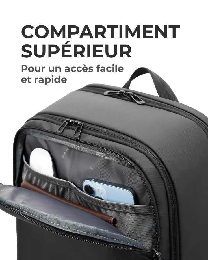 Sac à Dos de Voyage Cabine pour Ordinateur, compartiment supérieur accès rapide