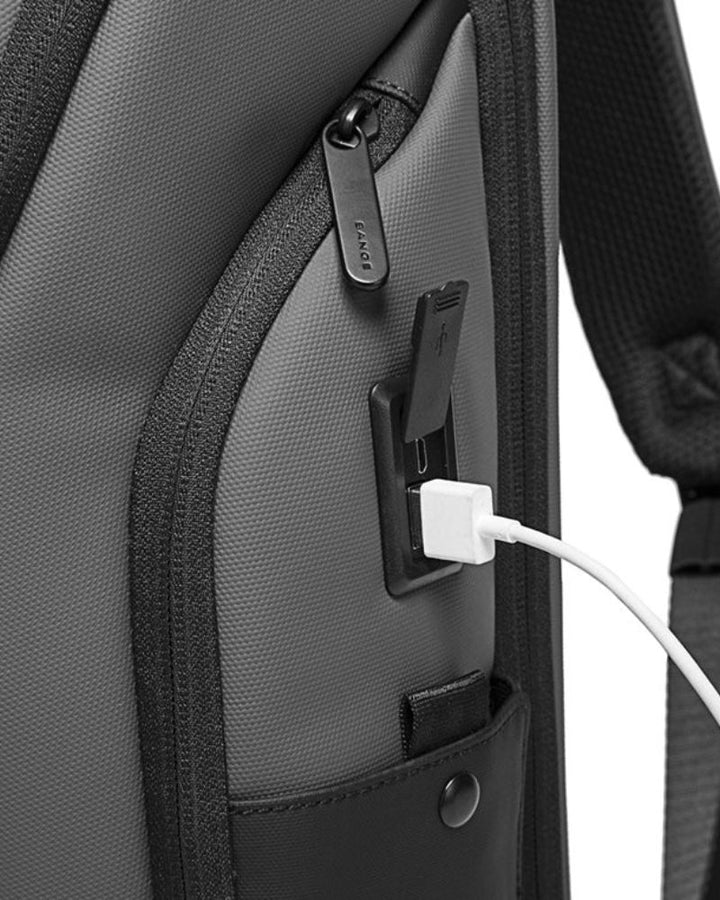 Sac à dos de voyage pour ordinateur, avec port USB intégré